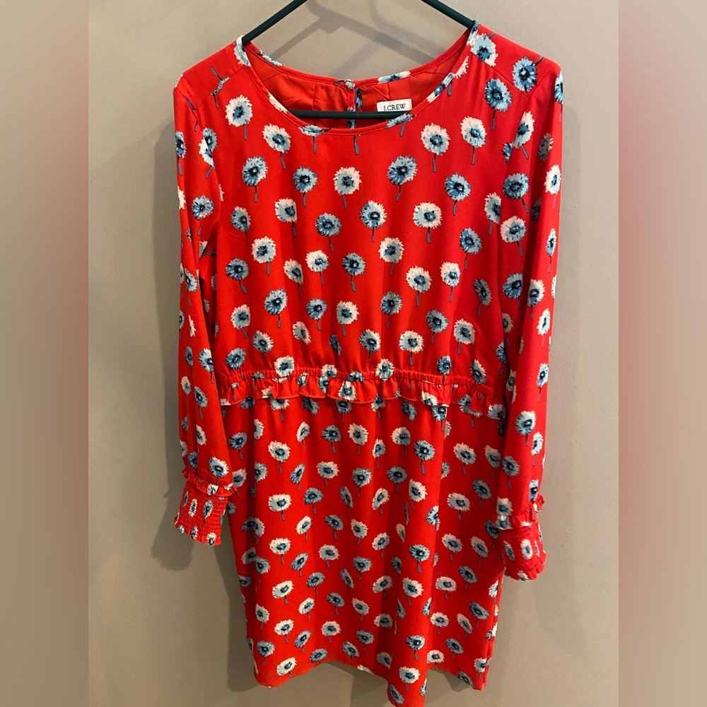 Jcrew floral dress - size 10